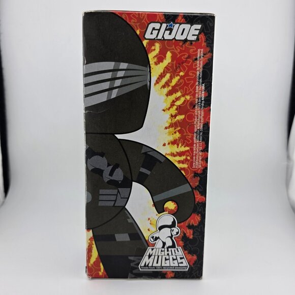 Hasbro Mighty‎ Muggs G.I. Joe Snakes Eyes w/Machine Gun & Sword Vinyl Figure NEW - Picture 3 of 8